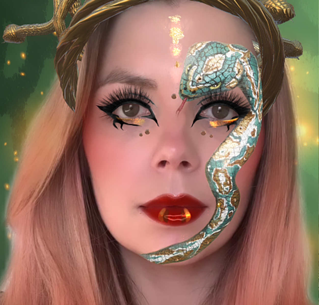 Augmented Reality makeup for an Instagram filter for the Halloween campaign ofthe brand NYX Cosmetics